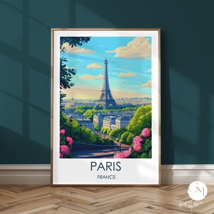 Paris France Posters – Charming Street Scenes & Classic Architecture | Urban Art | Paris Flair
