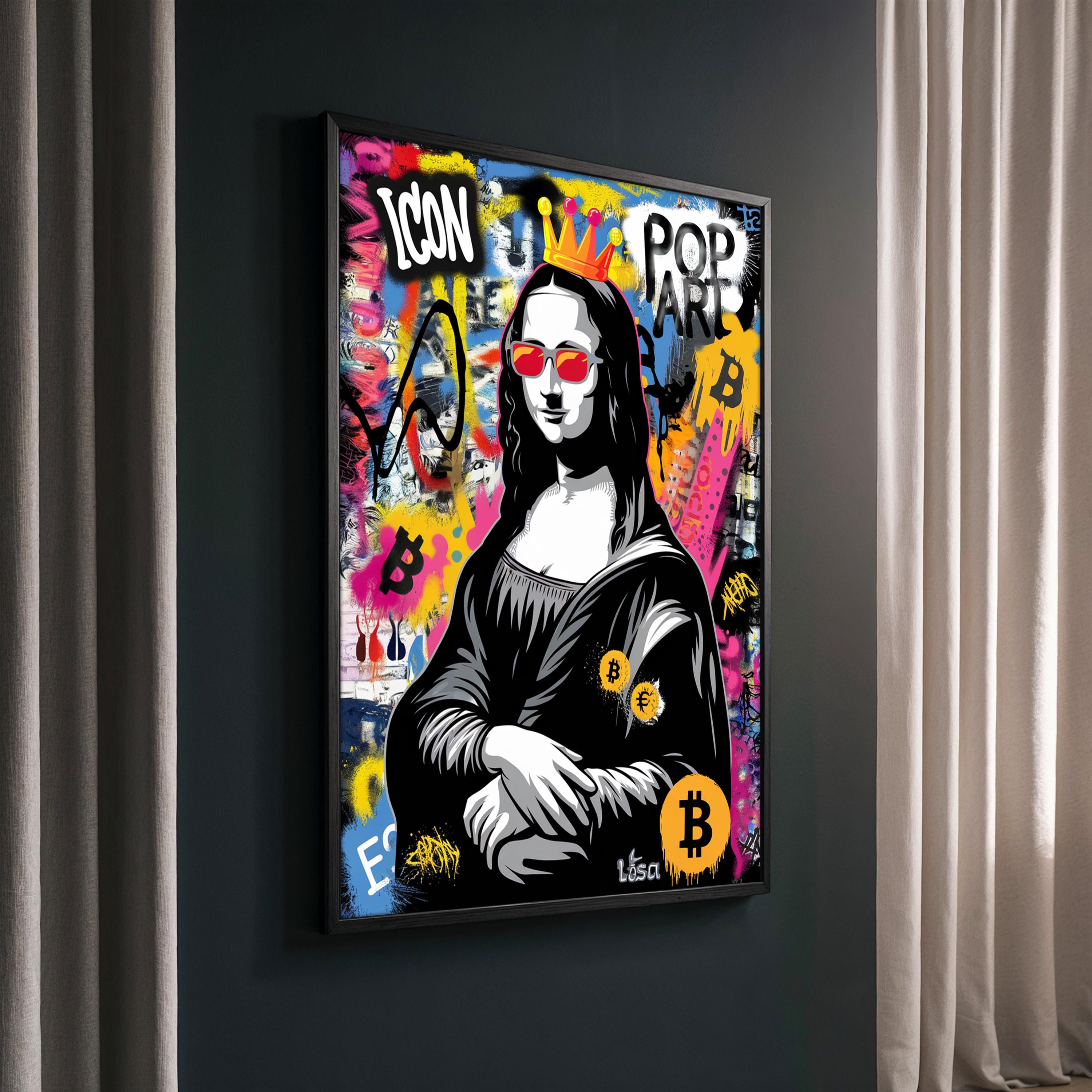 Bitcoin pop art - Etsy Nederland
