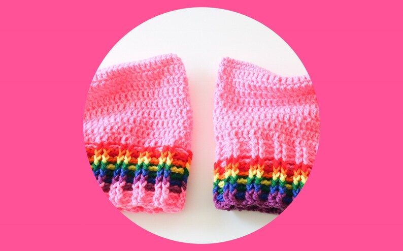 Pink Pussyhat Project, Rainbow Pride, Women's March, Planned Parenthood Donation, Girl Boss, Political Art, Cat Hat Pattern, Blue Wave image 10