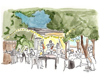 Bacchanal Illustration - Print