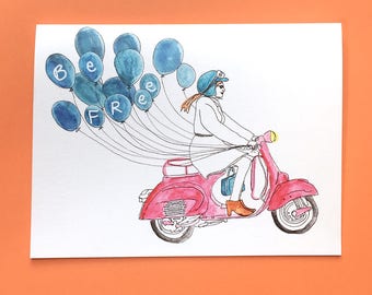 Be Free Illustration