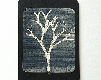Original "Tree" Watercolor ACEO