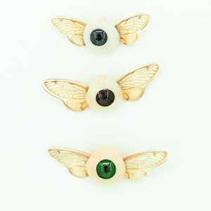 Winged Eye Brooch