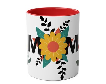 Copy of Two-Tone Coffee Mugs, 11oz, mom