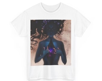 Galaxy Goddess Cotton Tshirt