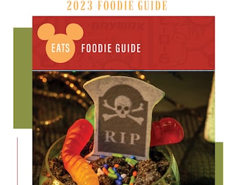 Printable Download Foodie Guide Mickey's Not So Scary Halloween Party 2023
