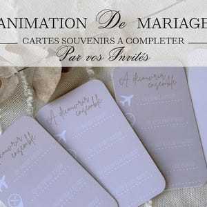 Alternative au livre d’or : Cartes "A découvrir ensemble !"