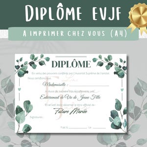 Diploma EVJF de país