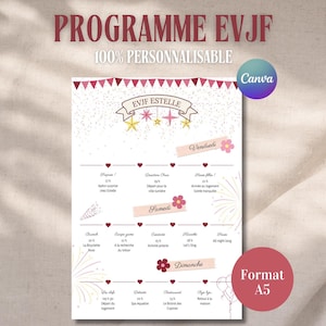 Anpassbares Junggesellinnenabschiedsprogramm