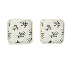 Set of 2 Mediterranean Style Pot Grabs - Kitchen Accessories