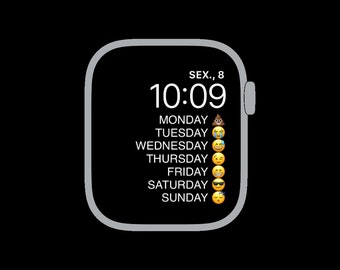 Apple Watch grappige dagen van de week