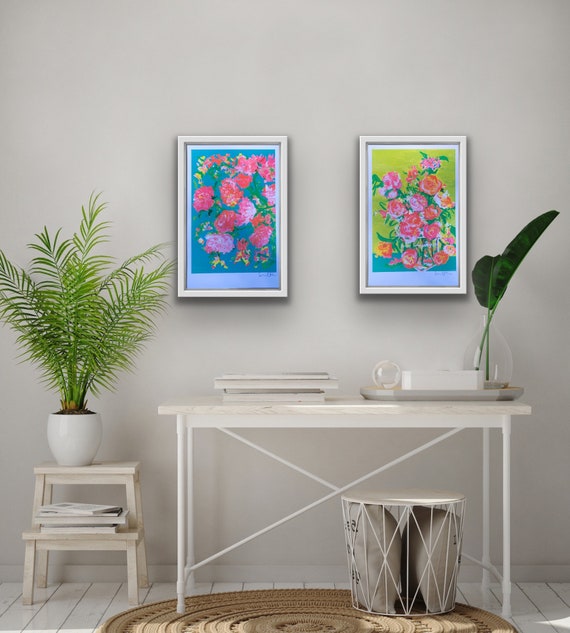 ステファニャ オリジナル絵画からの限定版プリント - Etsy 日本