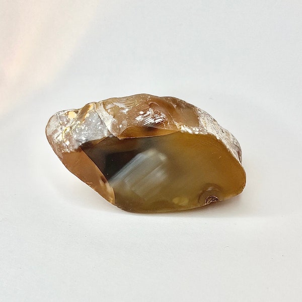 Rare Carnelian Montana Agate with Waterline Fortification.