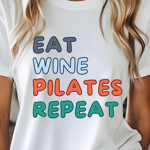 Funny Pilates Shirt Pilates Shirt for Women Pilates Instructor Gift, Workout Shirt, Pilates Lover Gift, Yoga & Fitness Tee, Pilates Life Tee