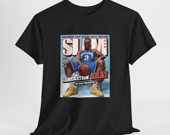 Camiseta Shai Gilgeous-Alexander / Camiseta unisex con estampado SLAM