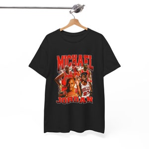 Michael "MJ" Jordan Chicago Bulls | Jaren '90 Vintage Grafisch T-shirt