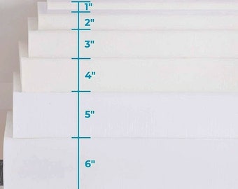 Medium Density Upholstery Foam Cushion, Custom Cut Sofa Seat Pad Replacement