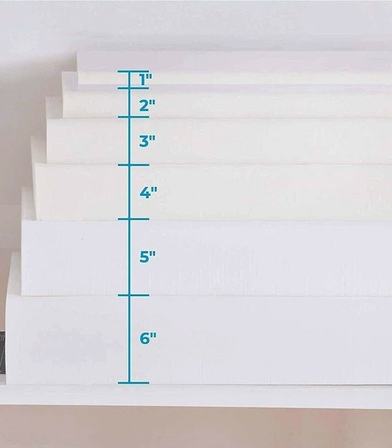 Medium Density Upholstery Foam Cushion, Custom Cut Sofa Seat Pad Replacement
