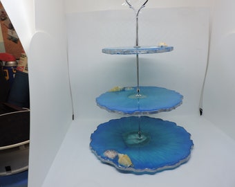 Resin Tiered Tray