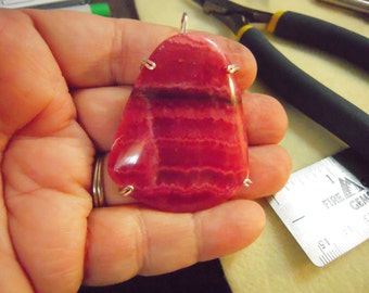 Double Wire Prong Set  Pendant Tutorial