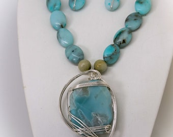 Amazonite Jewelry Set