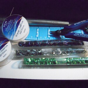 Easy Bugle Bead Ring Tutorial image 2