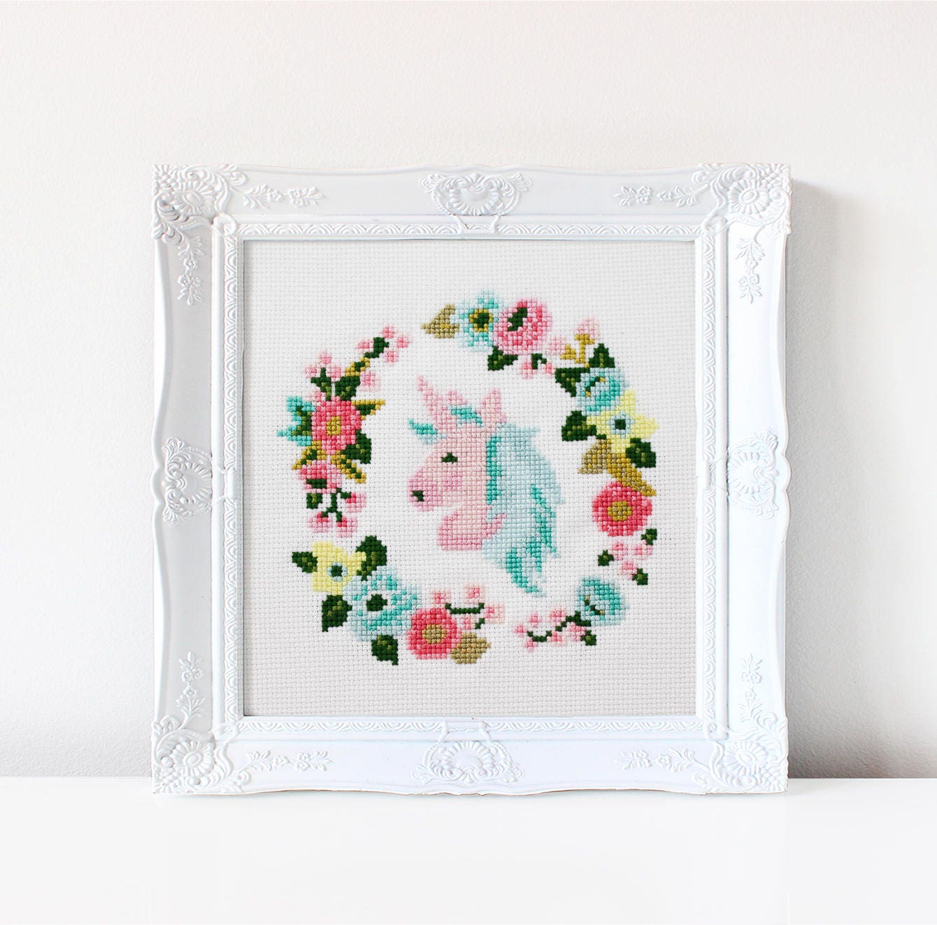 Counted Cross Stitch Kit - Unicorn / unicorn cross stitch ...