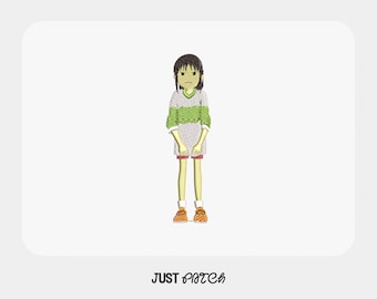 Chihiro Ogino (Spirited Away) Machine Embroidery Design | PES DST JEF