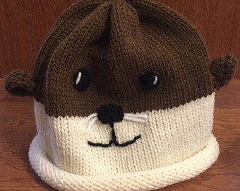 Otter beanie river otter beanie sea otter