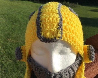 Transformers inspired Beanie Bumblebee Beanie