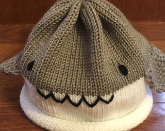 Shark beanie shark hat