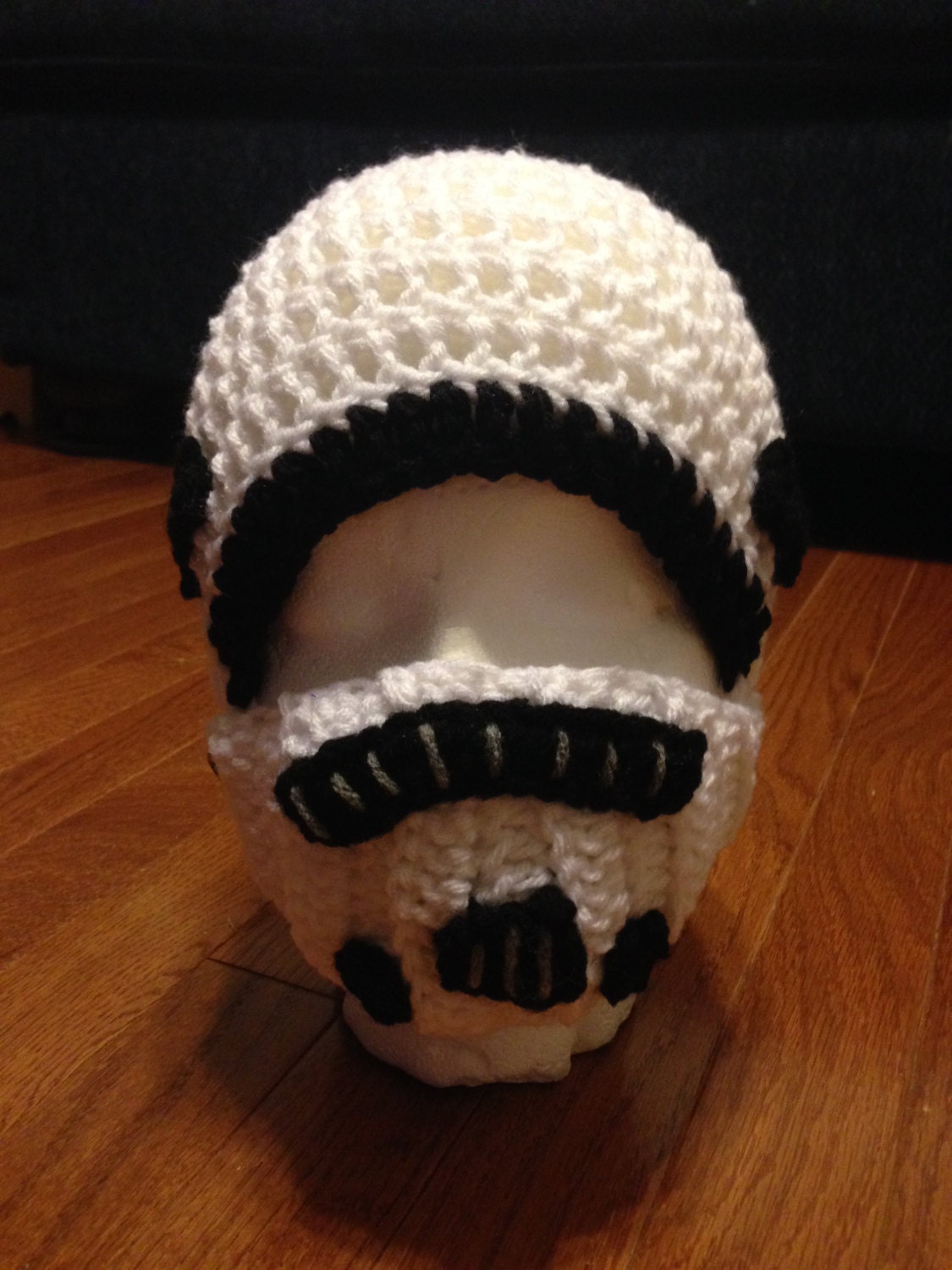 Storm Trooper Inspired Helmet Beanie 