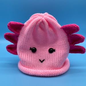 Axolotl beanie axolotl hat salamander beanie