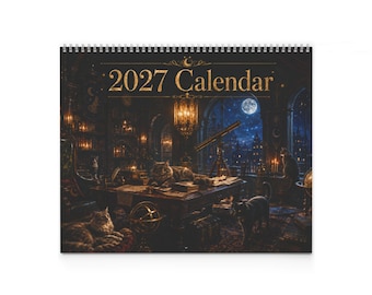 Copy of Minimal Wall Calendar | Blank Monthly Wall Calendar, Spiral-Bound