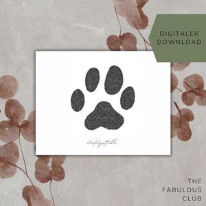 Sympathie kaart digitale download I Cat