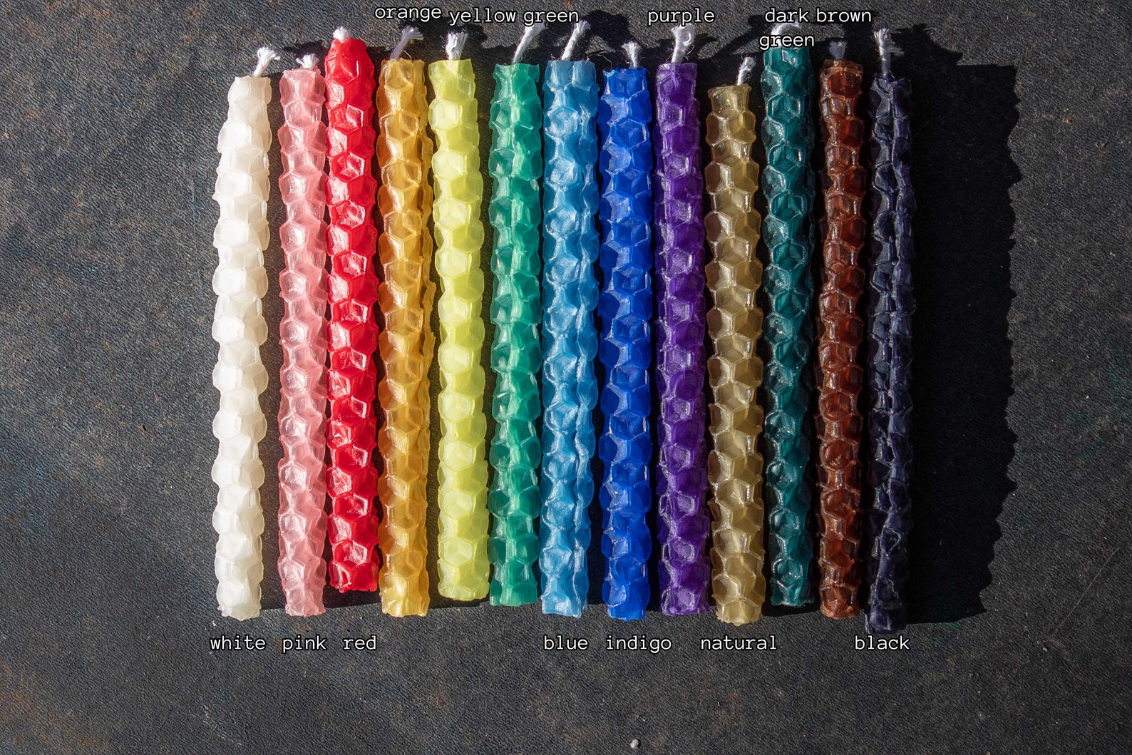 Waldorf Ring Candle Sets Chose From Sets of Two to Twelve Waldorf Ring