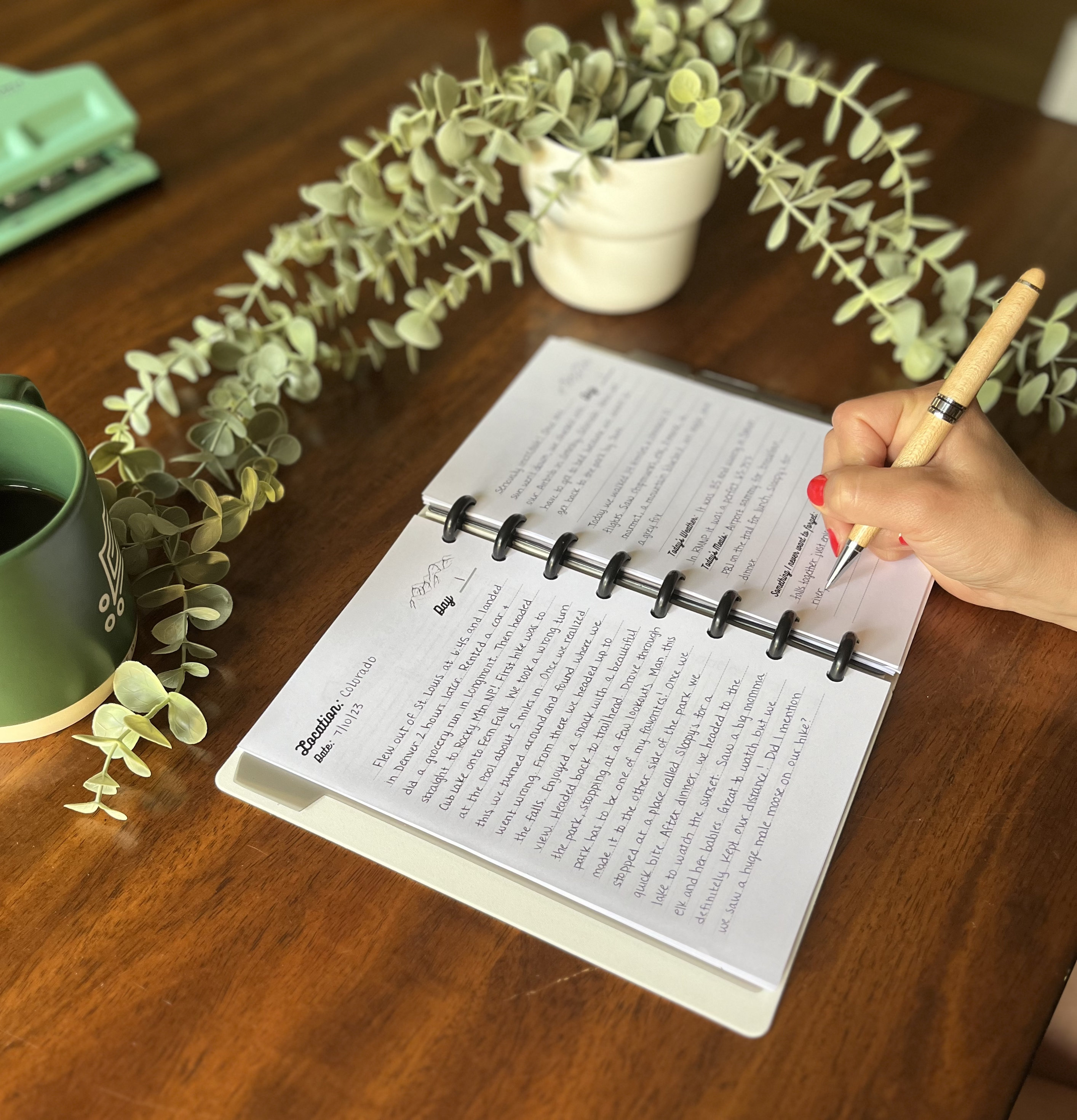 Travel Journal Pages