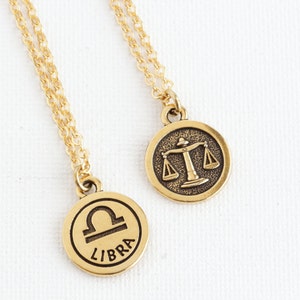 Libra word necklace clearance
