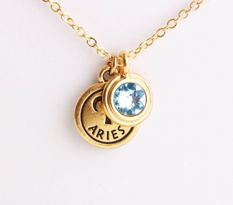 Zodiac Jewelry Celestial Necklace Personalized Zodiac - Etsy