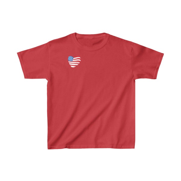 Kids Tee Shirt, 4th July Tee Shirt, USA Shirt, Fun Shirt, Independence Day Tee Shirt, Gift For, Graphic Tee Shirt, Red White Blue