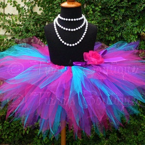 Tutu, Girls Tutu, Flower Girl Tutu, Girls Tutu Skirt, Dance Tutu, Tutu Set, Birthday Tutu, Pink Purple Blue Tutu, Berry Twist, Pixie Tutu