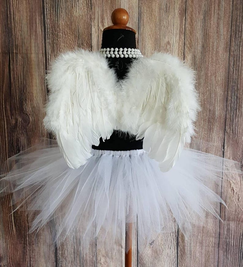 angel costume tutu skirt