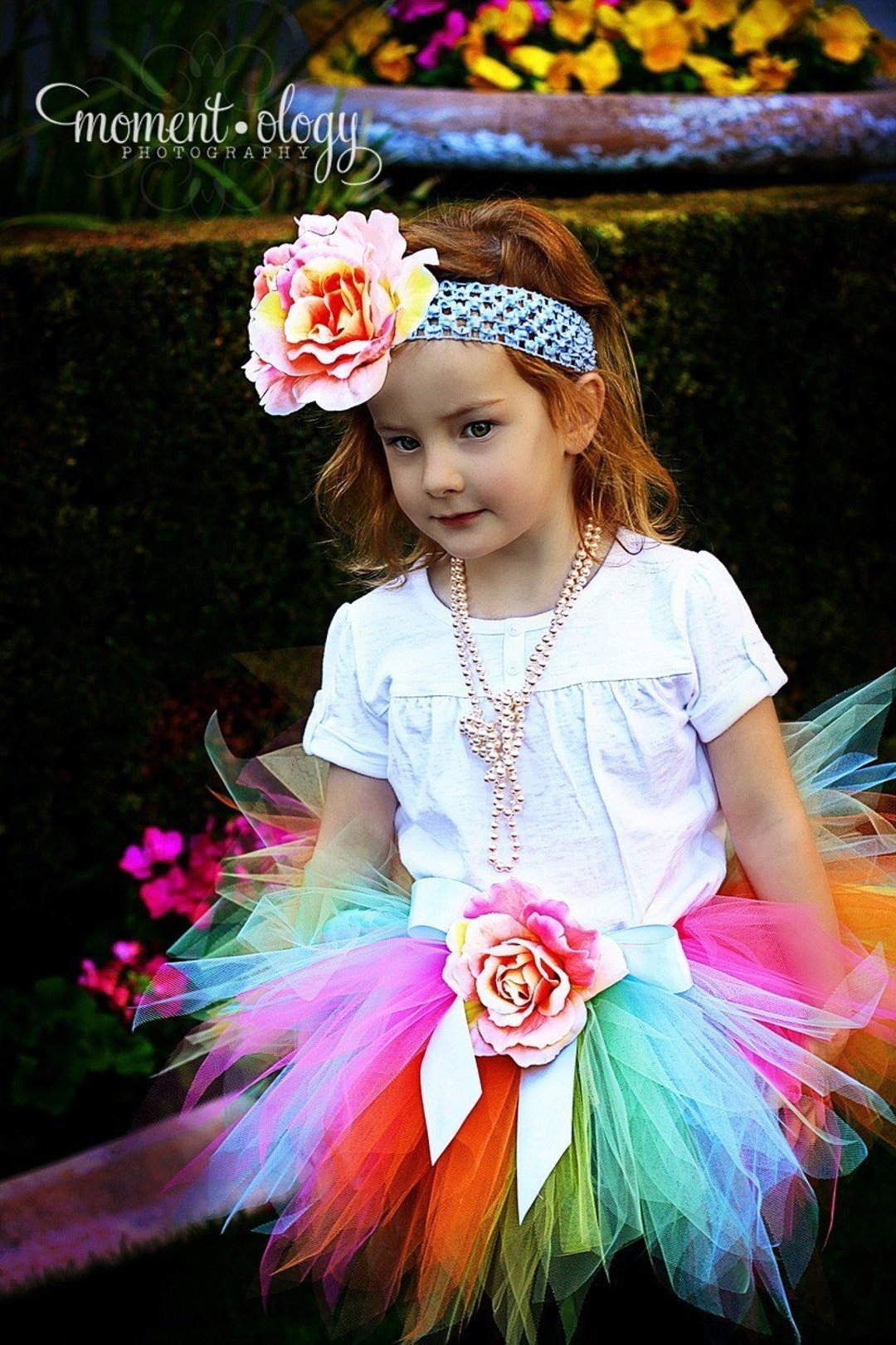 Girls Birthday Tutu w/Bike Shorts