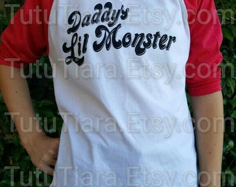Comic Book Villain Squad Daddy's Monster Unisex Youth and Adult Sizes - Shirt Only