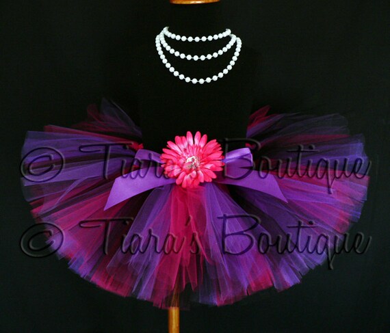 Girls Tutu  Birthday Tutu  Pink Purple  Black Tutu  Rock  Etsy