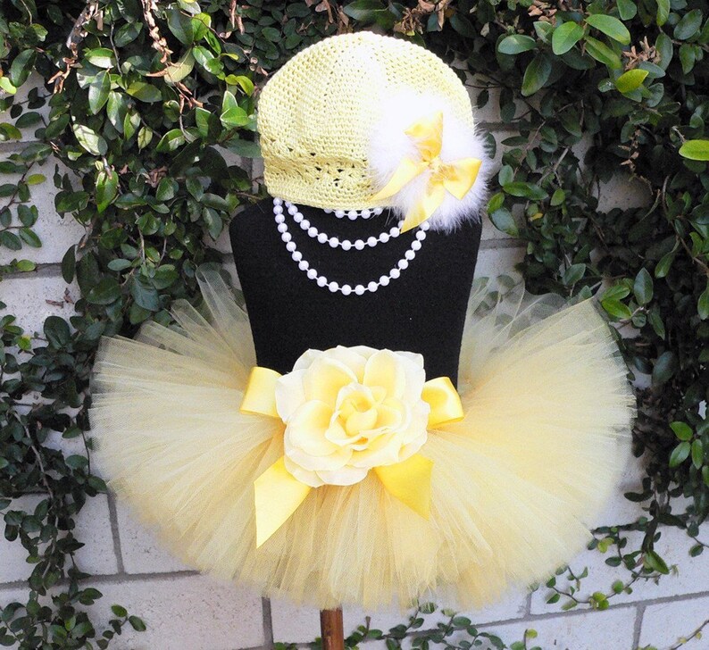 Yellow Tutu Set Sweet Baby Chick Custom Sewn 6'' Etsy