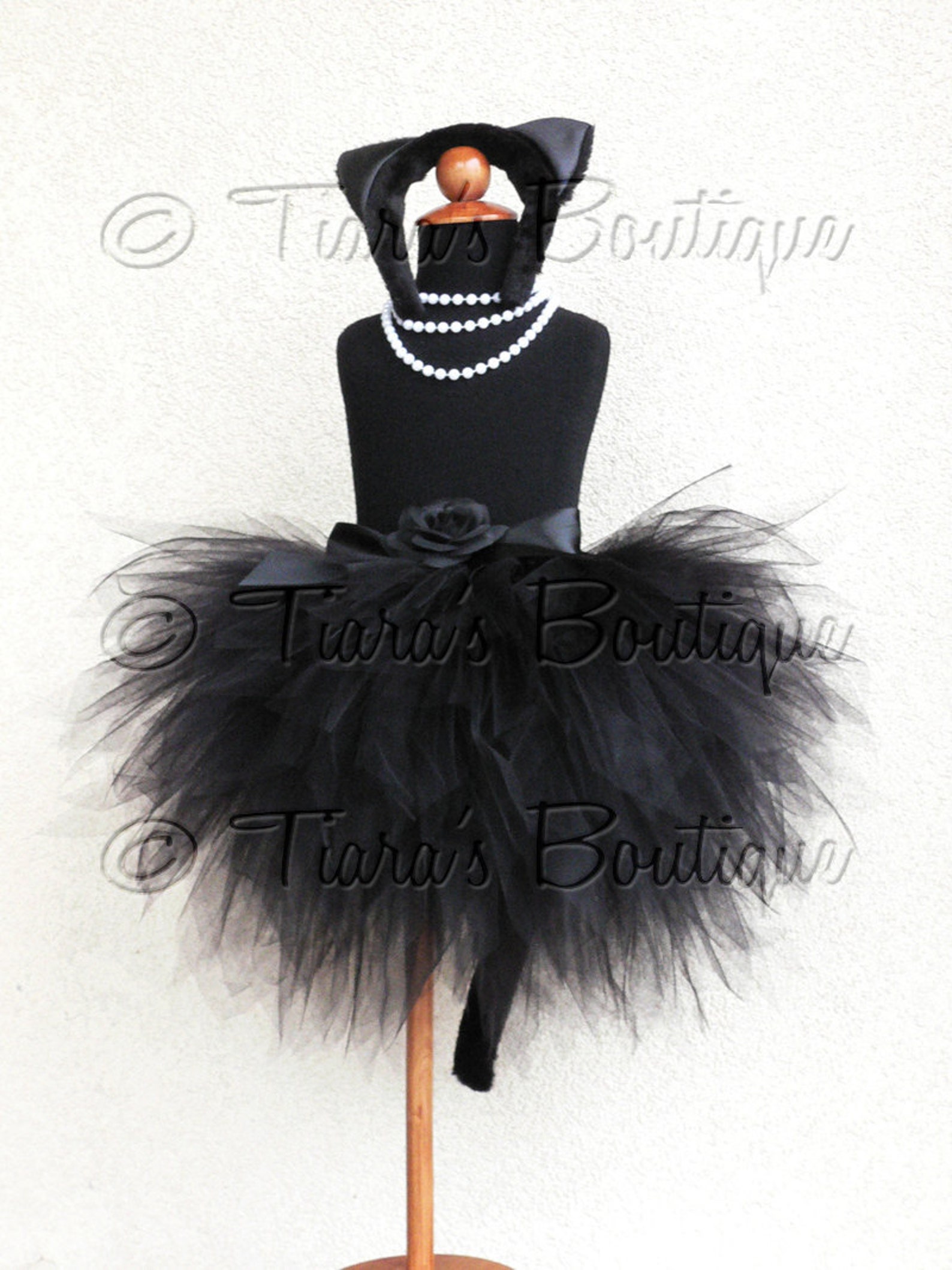 Black Cat Tutu Halloween Costume Obsidian Kitty Black - Etsy