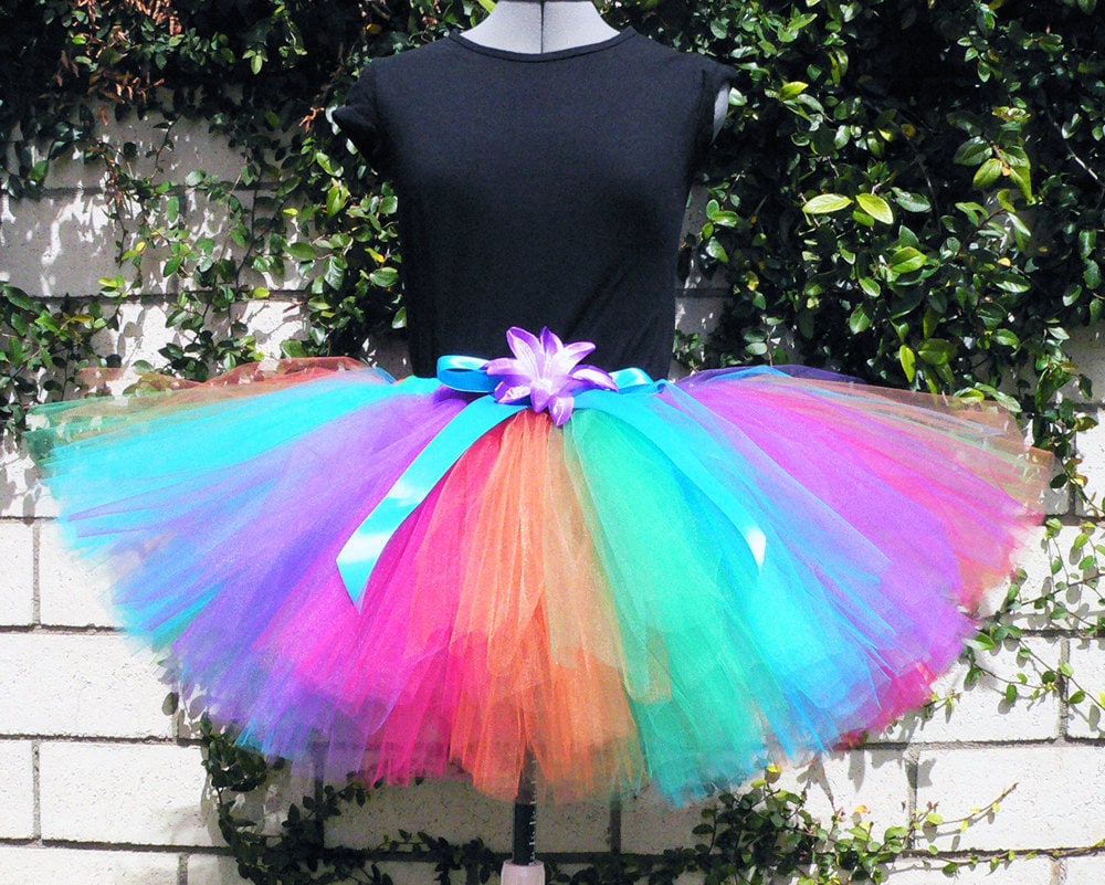 Tutu Adult Tutu Rainbow Tutu Adult Rainbow Tutu Teen Tutu Etsy