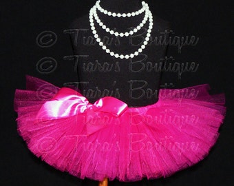 Tutu Skirt for Girls, Babies, Toddlers, Design Your Own 6" Sewn Less Full Tutu, Choose Your Colors, Girls Christmas Gift