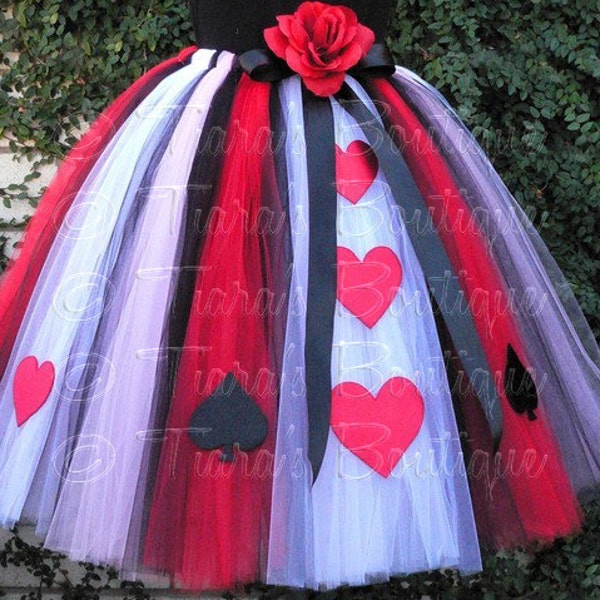 Queen of Hearts Tutu - Etsy